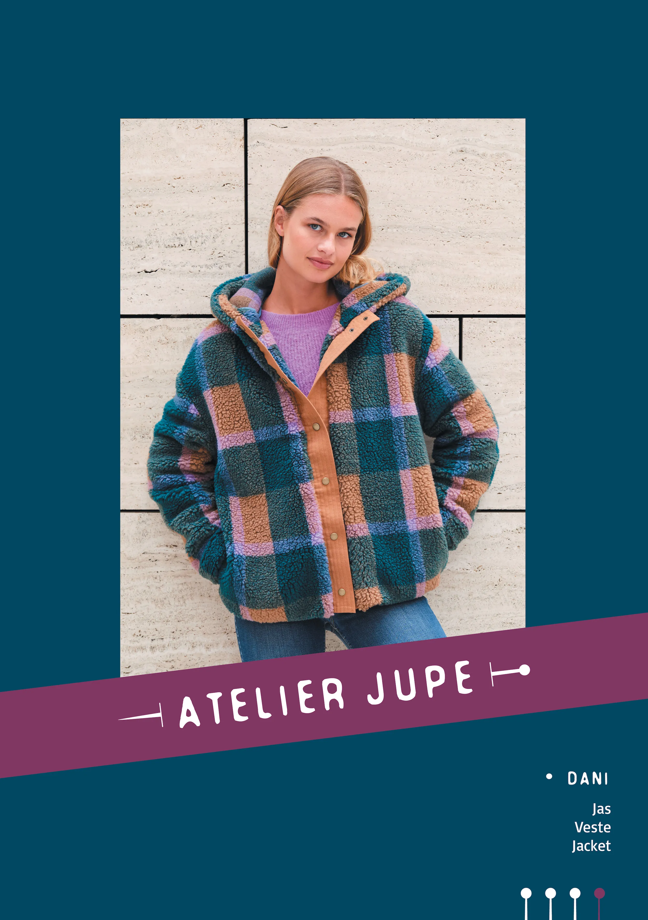 Patroon jas "Dani" - Atelier Jupe